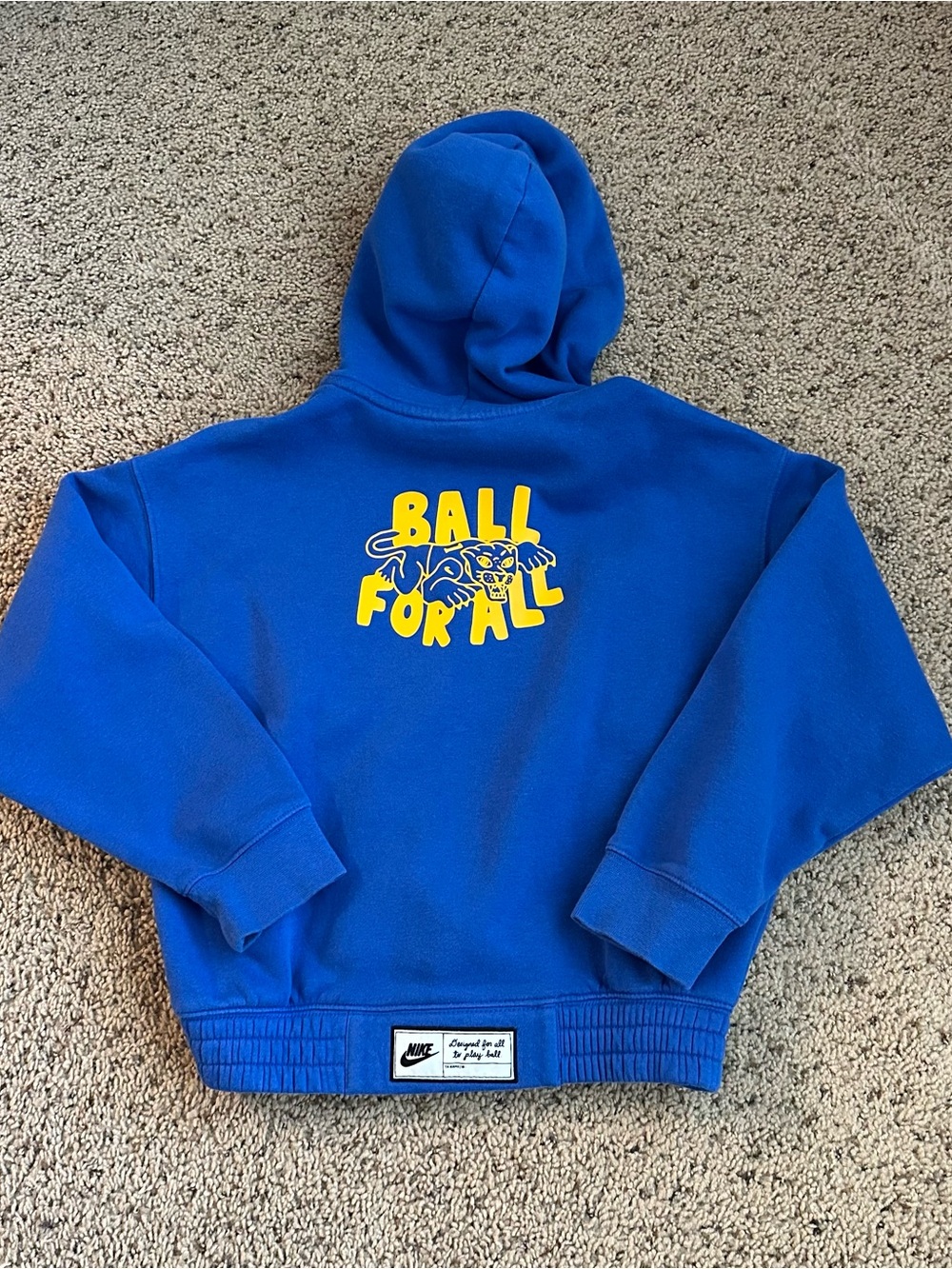 Boys NIKE Zip Up Hoodie